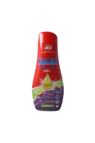 Somat Detergent de vase, Somat, aroma de lamaie, 640 ml