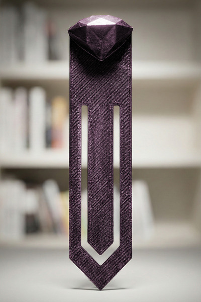 ZAP AKSESUAR Diamond Figured Bookmark Handmade 3D Gemstone Design Gift Book R...