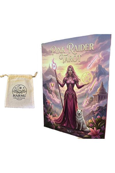 Allians Pink Raider Tarot Kart Seti, 78 Özel Tasarım, Büyük Kutu, Şiirsel Açı...