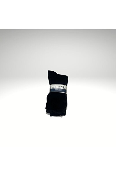 AYDENİZ TİCARET ERKEK DÜZ RENK SOKET ÇORAP 4 'LÜ