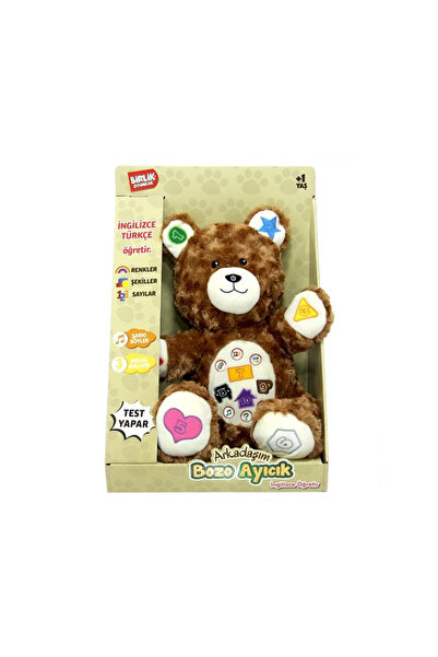 direkstoktan Öğretmenim Sevimli Bozo Ayıcık İngilizce-Türkçe Öğretiyor 37 Cm ...