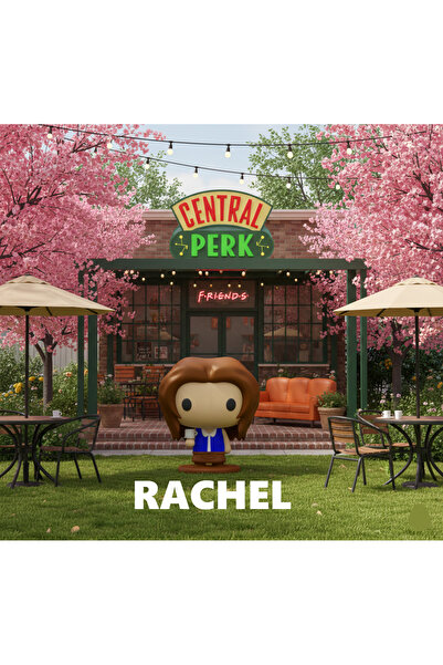 FreshWolf FRİENDS RACHEL MCDONALS OYUNCAK 3D FİGÜRÜ
