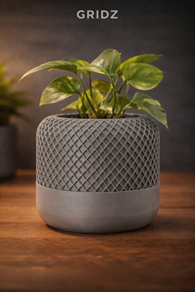 3D GRIDZ flowerpot
