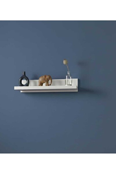 Mavi kare mobilya 1.kalite MDF tekli duvar rafı modern rubi raf 30 Cm mutfak,...