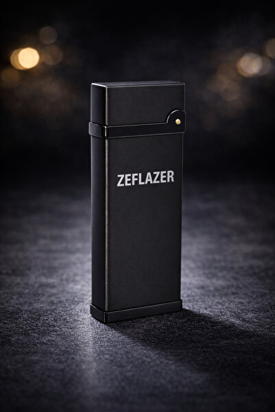 ZEFLAZER Hediyelik Kişiye İsme Özel Sade Tasarım Metal Çakmak
