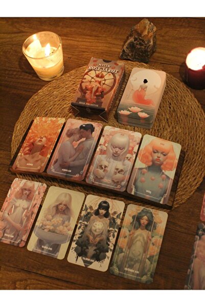 Allians Enerji ve sezgi güçlendiren 78 kartlı mistik tarot destesi