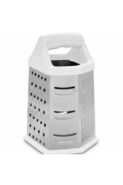 Generic Stainless Steel Grater - White