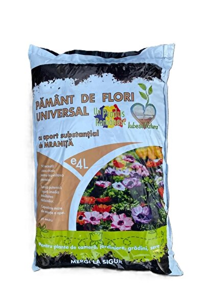 OEM SET DE 10 PACHETE PĂMÂNT DE FLORI CONCENTRAT 4L