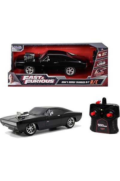 TOYFEST جهاز تحكم عن بعد من جادا 1/24 لسيارة دودج تشارجر 1970 من فيلم فاست آن...