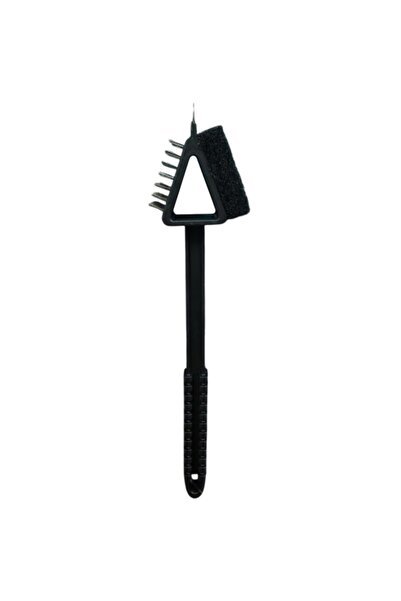 OEM 2IN1 LONG-HAND GRILL BRUSH 1058
