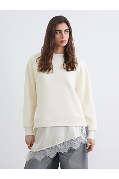 LC Waikiki Sparkling Choices from Shining Store Lace Detailed Loose Fit Women...