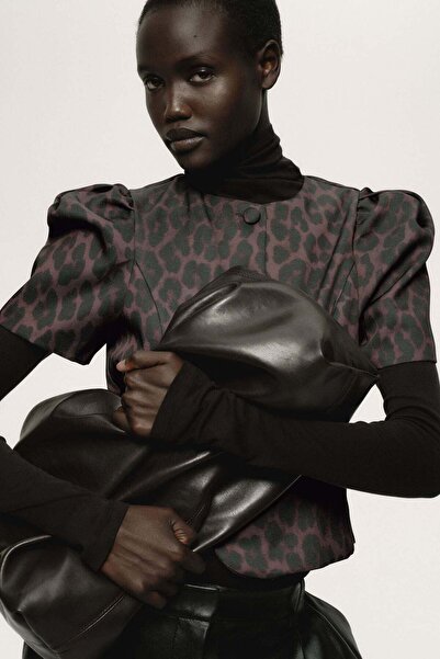 H&M Puff-sleeved blouse