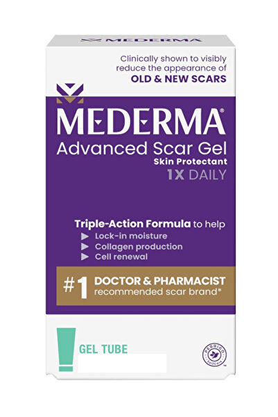 Mederma Advanced Scar Gel Skın Protectant 1X Daıly Trıple-Actıon Formula Krem...