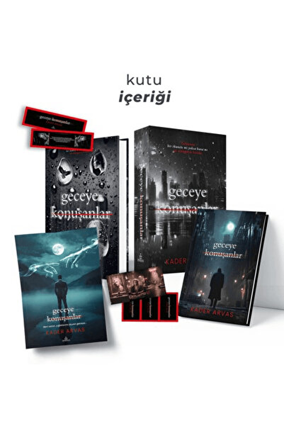 Ephesus Yayınları Geceye Konuşanlar 1 - Hediyeli Kutu / Kader Arvas / / 21000...