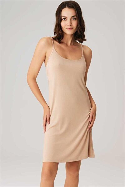 M MERC Giyim Women's viscose sheer strap mini dress slip dress (0625)