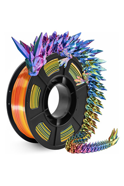 choice2 250 غرام من خيوط الطباعة ثلاثية الأبعاد متعددة الألوان (أحمر، أصفر، أ...