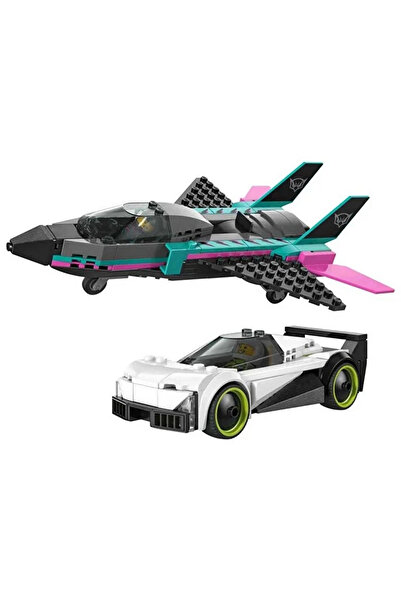 TOYFEST Lego City Jet Against the Car 60489