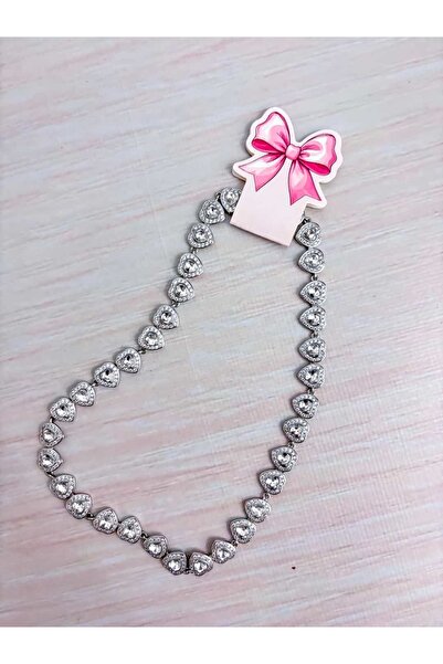 Hayal.kirtasiyesi قلادة على شكل فيونكة، بطاقة مجوهرات 10 قطع مقاس 4x10 سم، بط...