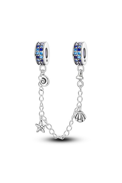 Choice27 KTC687 Safety Chain Charms 925 Sterling Silver Fit Original 925 Bead...