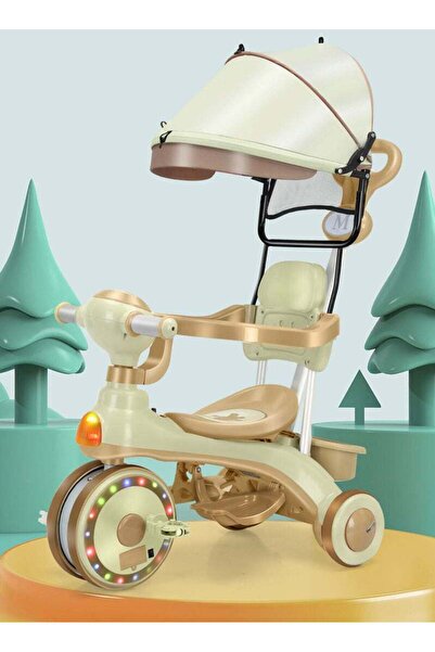 Arabest Children's Tricycle 1-6 Year Old Children's Pedal Bike Baby Stroller ...