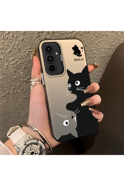 CASEVIBE حافظة هاتف Realme C63 4G/C61 متوافقة مع هاتف Cute Cat منقوش للحماية ...