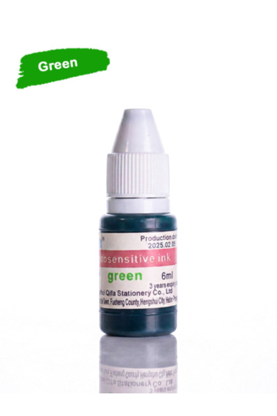 INK عبوة حبر سائل للأختام الليزرية والفلاش | لون أخضر