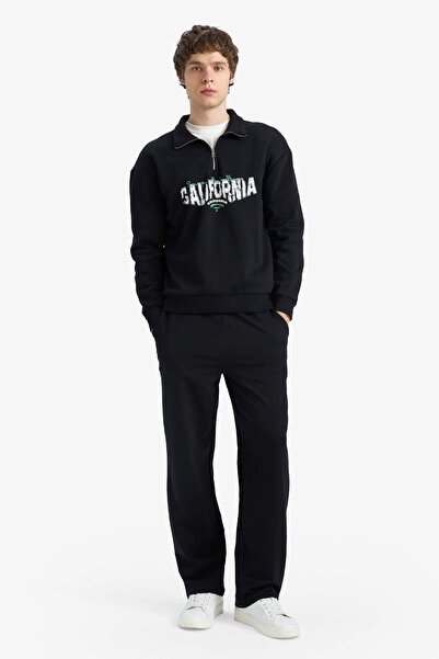 DeFacto Relax Fit Thin Sweatshirt Fabric Bottom G9637Ax26Sp