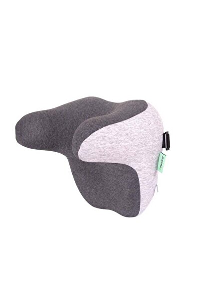 Arabest Travel Pillow, Sleep Rest Storage Bag for Airplane Neck Pillow, Gray