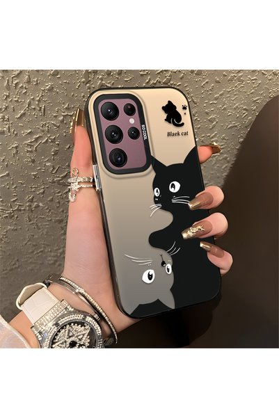 CASEVIBE حافظة هاتف سامسونج جالاكسي S22 الترا متوافقة مع تصميم القطط اللطيفة،...