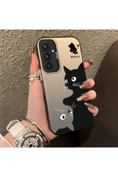 CASEVIBE متوافق مع هاتف سامسونج جالاكسي A30/A20، غطاء هاتف لطيف على شكل قطة م...
