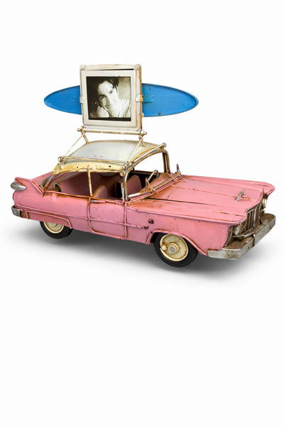 shop Dekoratif Metal Araba Çerçeveli Model – Retro Nostaljik Masa & Raf Dekoru