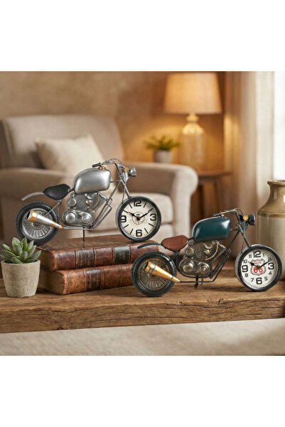 Arabamakss Classic Motor Design Desktop Clock