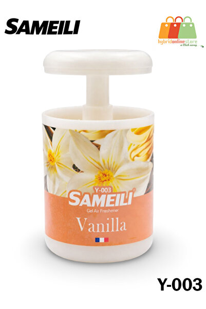 SAMEILI VANILLA Gel Air Freshener Y-003 for Car Home Office Adjustable Scent ...