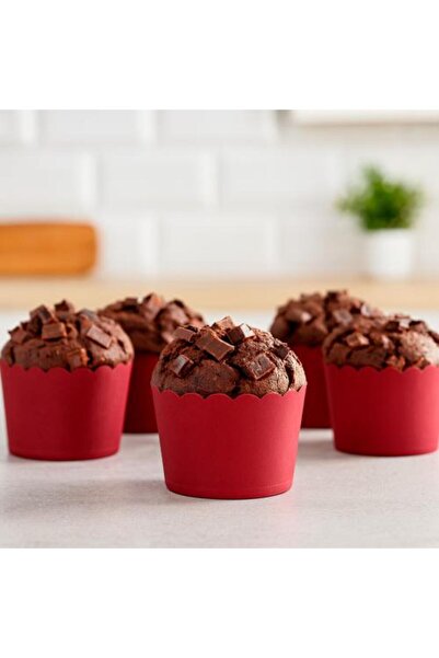 Generic Muffin and Cupcake Baking Cups with Wavy Edge - 48 Cups