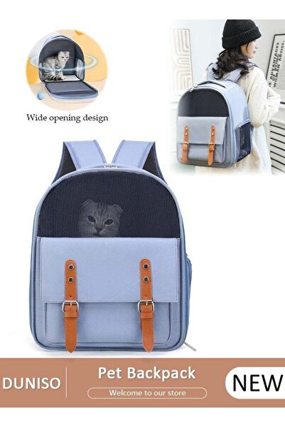 DOMEET Cat Backpack Pet Carrier Backpack for Small Dogs Carrier with Ventilat...