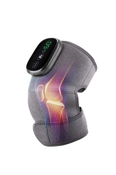 Arabest Cordless Knee Massager,3 Vibrations and Heating Modes, Heating Pad fo...