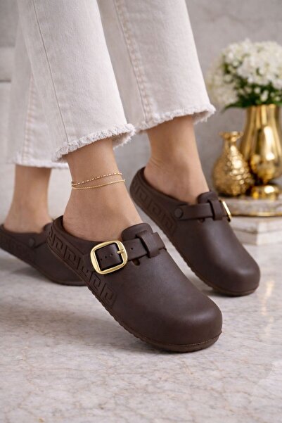 Babetty Anatomical Soft Daily Sabo Slippers with Closed Front and Massage Soles