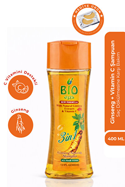 Bio Asia Ginseng Shampoo – Strengthening & Revitalizing Formula Against Hair ...