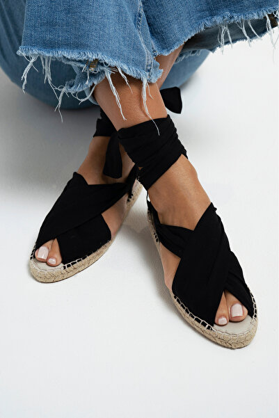 NILO Sandals San Tropez Sandal - Black Sandal For Women