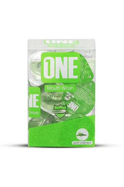 ONE Mouth Wash with Green Tea Flavor - 20 Capsules x 15ml