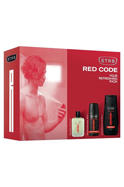 str8 Set 2 x Cadou Red Code Barbati, Lotiune dupa Ras 50 ml, Deodorant Spray ...