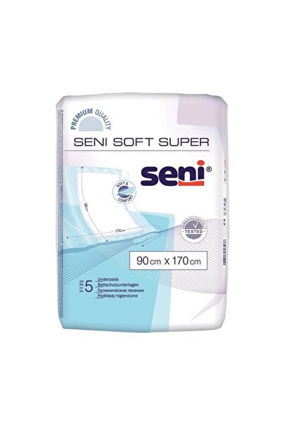 Seni Set 2 x 5 Aleze, Protectii pentru Pat Soft 90 x 170 cm