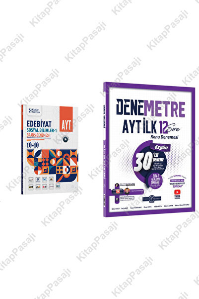 Orijinal Yayınları Orijinal AYT 30'lu Denemetre İlk 12 Soru ve Krallar Karmas...