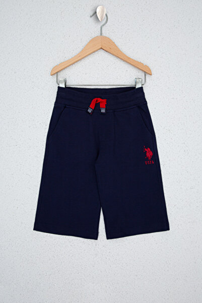 U.S. Polo Assn. Çocuk Lacivert Örme Şort 50232302-VR033