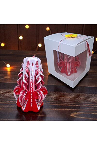 LumanariRegale Carved martisor candle