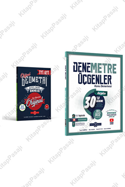 Orijinal Yayınları TYT Üçgenler Denemetre 30'lu ve Geometri Denemeleri 2026