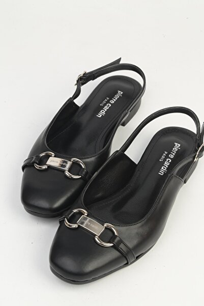 Pierre Cardin Women's Black Ballerina Flats Pc-55780