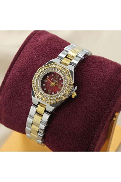 marblino Women's Wristwatch Steel with Zircon Stones