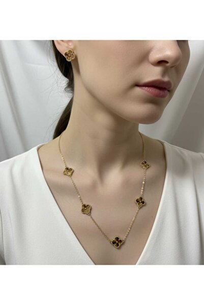 Fashionjewelery Van cleef kolye ve küpe