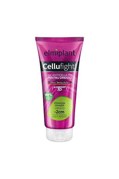 ELMIPLANT Set 2 x Gel Anticelulitic pentru Drenaj 200 ml